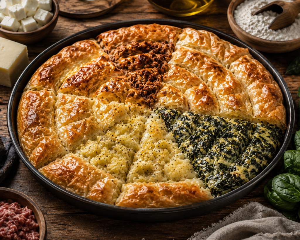 KARIŞIK Börek Çeşitlerimiz (1kg)